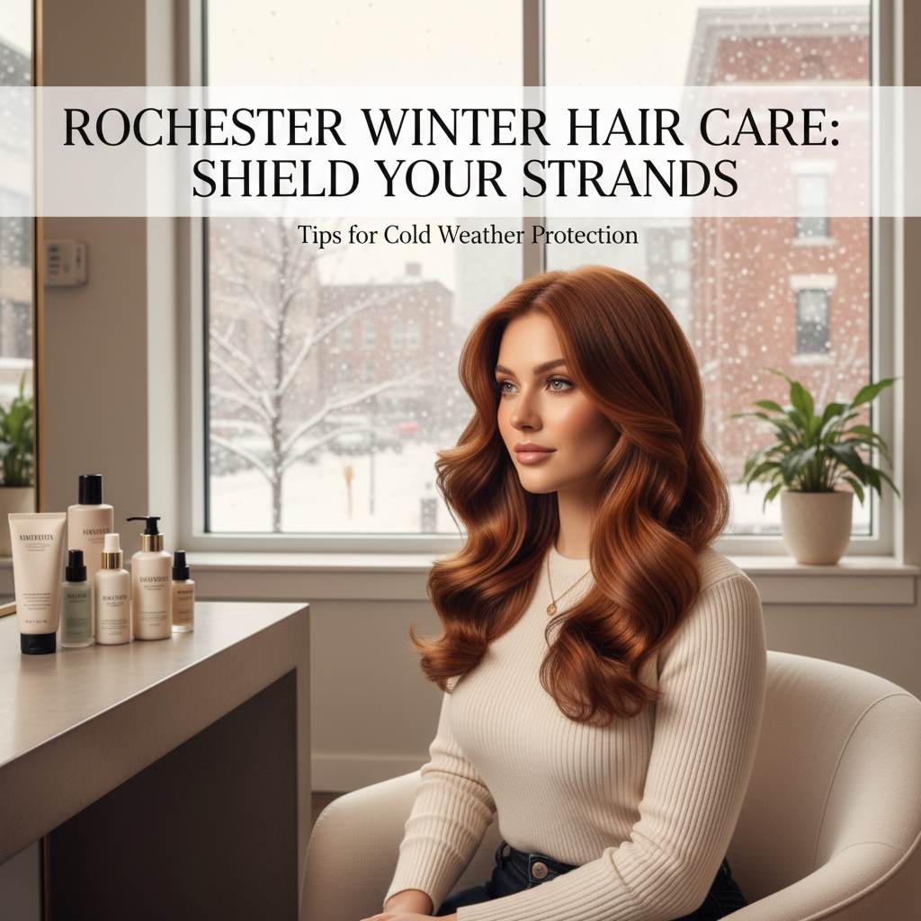 Hair Care Tips for Rochester Winter Weather Protection