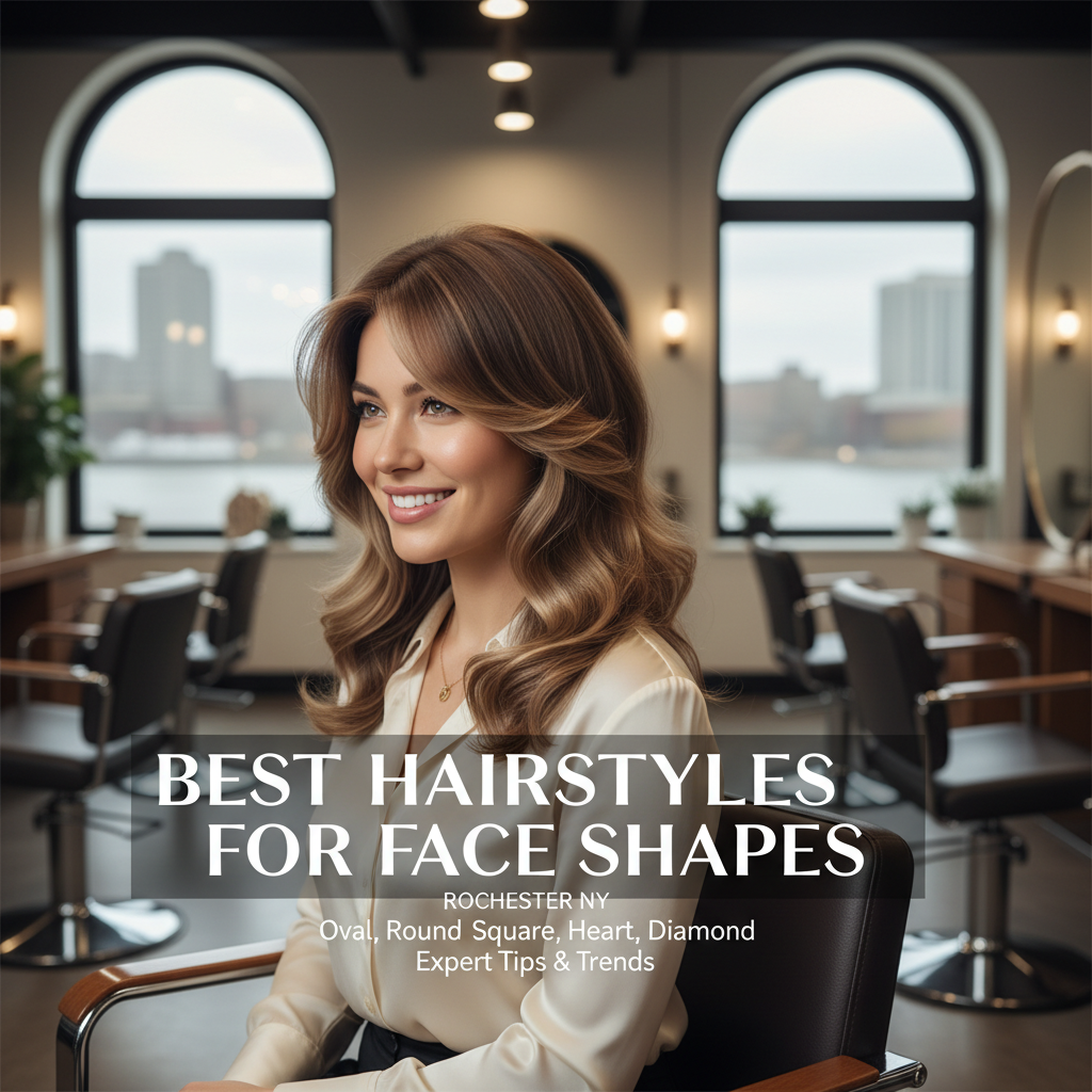 Best Hairstyles for Face Shapes in Rochester NY