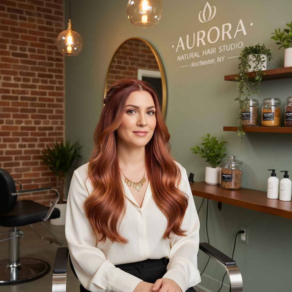 natural hair dye alternatives and henna application in rochester ny by michelle doyle