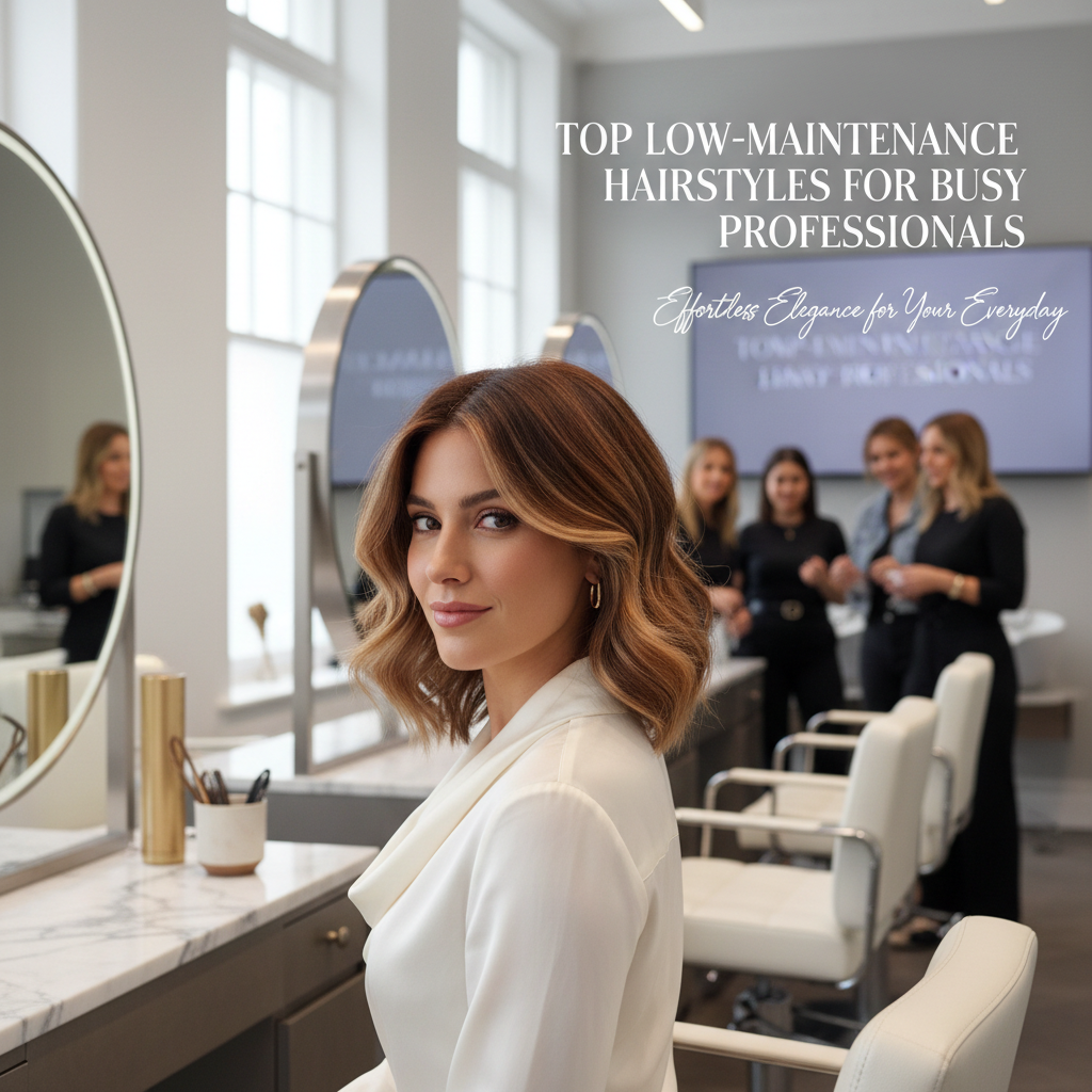 Top Low Maintenance Hairstyles for Busy Professionals