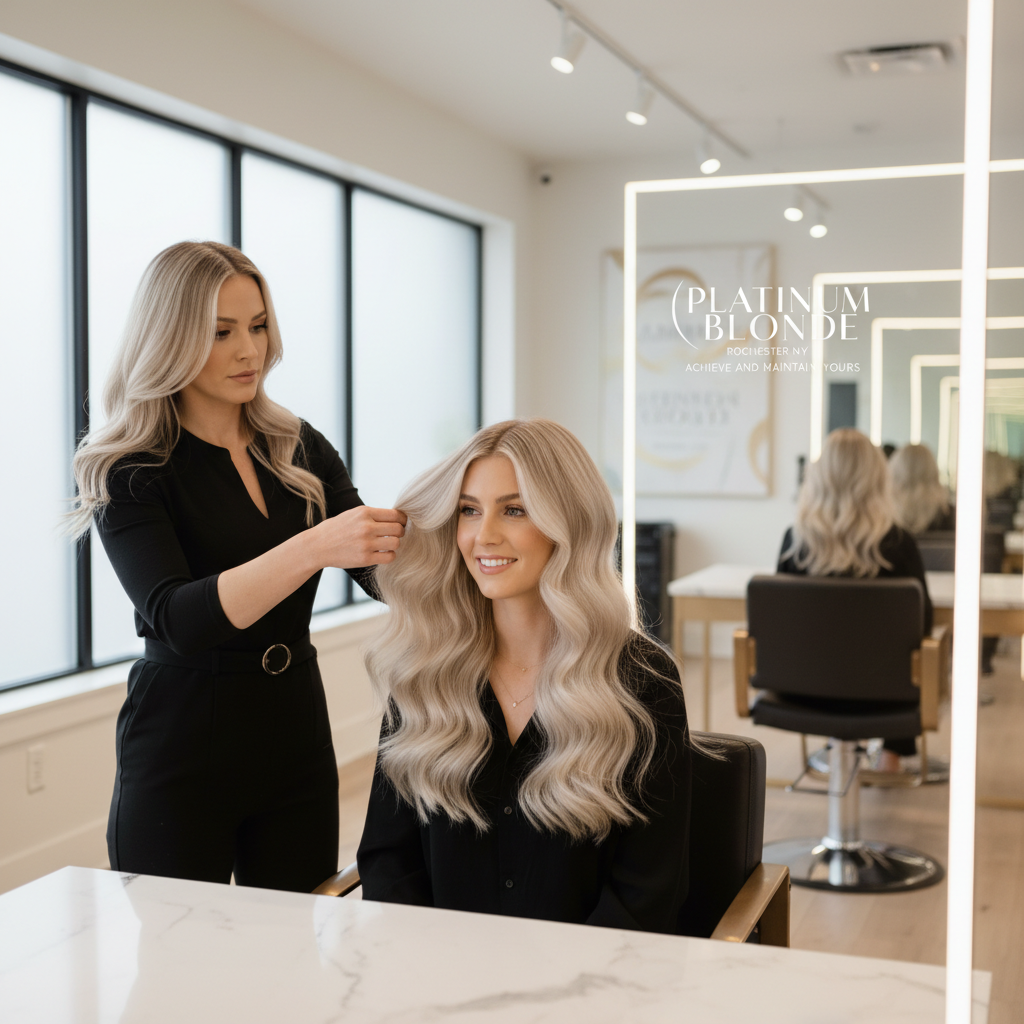 Platinum Blonde Rochester NY: Achieve and Maintain Yours