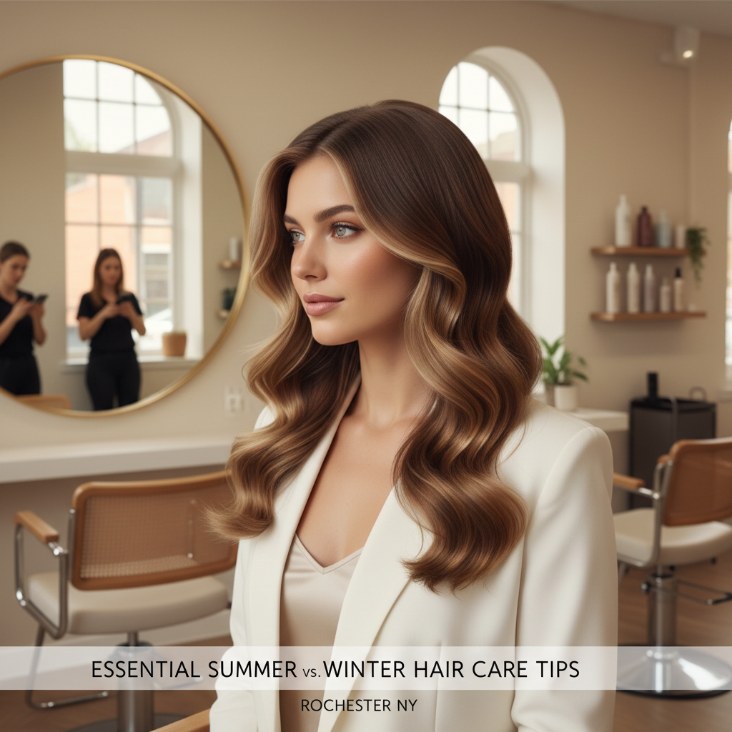 Essential Summer vs Winter Hair Care Tips in Rochester NY