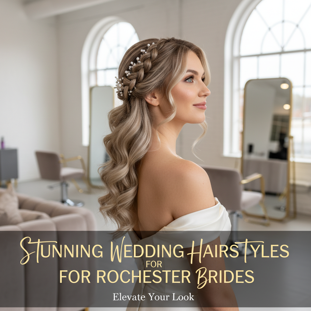 Stunning Wedding Hairstyles for Rochester Brides